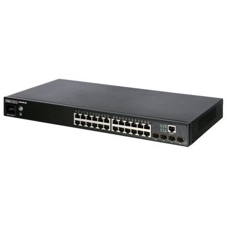 EDGECORE AMERICAS NETWORKING Gigabit Ethernet L2+ 24 X Rj45 Ge Base-Tx + 4 Sfp Ge, 1 Rj-45 Console ECS4100-28T
